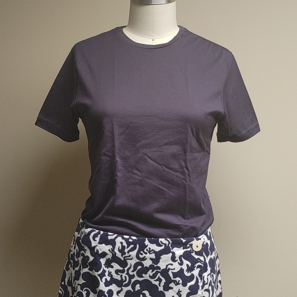 MURANO Navy Short Sleeve T-Shirt Small